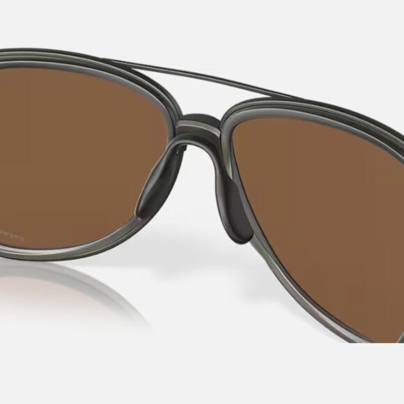 Oakley Split Time Aviator Sunglasses - Matte Olive Ink Colorway - L (one size) - Picture 2 of 5